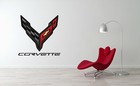 Chevrolet Chevy C8 Logo Wall Decal Sport Car Luxury Racing Vinyl Decor Sticker