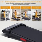 Kassadin Treadmill W  Incline   Handle  3 0hp  7 6mph  350lbs Foldable Treadmill