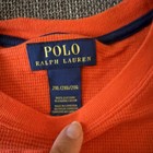 Polo Ralph Lauren Mens Orange Waffle Cotton Crew Neck Logo Tee 2xl