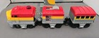 Geotrax Pacific Chief Engine Remote Control Train Red Yellow W Both Cars Works 3