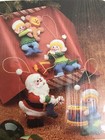 Bucilla Christmas Heirloom Toymakers Jeweled Stitchery Ornament Kit 48989 New
