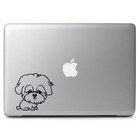 Perros Shih Tzu Dog Decal Sticker For Macbook Laptop Car Window Suv Wall Decor