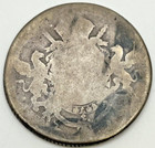 1867 Mexico 1 Peso Maximiliano I Second Mexican Empire Silver  903 Km 388 Moneda