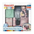 Hopscotch Lane My Baby Doll s Unisex Diaper Bag-9 Play Pieces Baby Doll Accessor