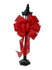 10    Wide Red Valentines Day Bow-for Decoration  Gift -wreath  Lantern-door  Sign