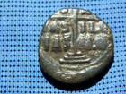 Byzantine  jesus Christ Holding Gospel    Anonymous Follis - 22mm   Bc21e
