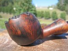 Irc Half Town Made In Denmark Freehand Smoking Estate Pipe 7  L Vintage