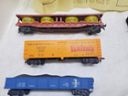 Vintage Ho Scale Model Train Cars Lot 10 Nice