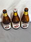 Lot 3 Vintage 1960s Schlitz Draught 8  Beer Bottle   Bottle Cap 12 Ounce