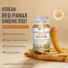 Korean Red Panax Ginseng 1600mg 120 Capsules - Extra Strength Non-gmo No Fillers