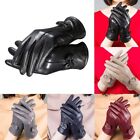 Women s Ladies Genuine Lambskin Leather Gloves Winter Warm Driving Soft Lining