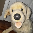 Vintage 1980s Life-size Golden Retriever Plush Dog Realistic Douglas Dakin 36   