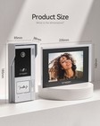 Wlan Smart Video Doorbell Intercom System 2x 7   Touch Screen 1080p Night Vision