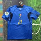 Pirlo Italy Jersey 2006 World Cup - Retro Jersey - Mens Sizes