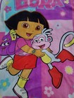 Dora The Explorer 32   40  Toddler Plush Blanket Vintage Nick Jr Nickelodeon