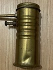 Vintage Eagle No  66 Finger Pump Brass Oiler Oil Can Straight Spout 