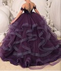 Size 5 Flower Girl Lace Princess Dress Party Dress Wedding  Pageant Formal Gown