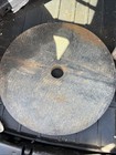 York 45 Lb Single Barbell Milled - Vintage - Olympic Weight Plate Strongman