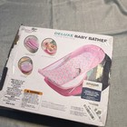 Summer Infant Deluxe Baby Bather Folding Bath Sling  Pink multicolor