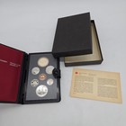 1981 Canada Proof Set Royal Canadian Mint Rcm Coa 7-coin Set W  Silver Dollar 1 