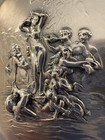 Sterling Dish Featuring A Magnificently Captured Birth Of Venus 