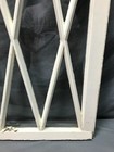 Antique Vtg Wood 13 Lite 30x31 Large Diamond Shabby Window Sash Old 1007-25b