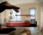 200 Custom Transparent Pvc Business Cards   print Photocard-single-sided Printing