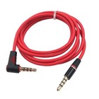 Replacement 3 5mm L Jack Audio Aux Cable Cord Wire Lead For Beats By Dr Dre Red
