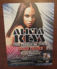 2010 Alicia Keys Concert Promo Flyer Card 6 x4  Mandalay Bay Las Vegas R b