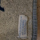 Vtg Pebble Beach Golf Links Towel Blue Swift   Co Martex Usa Course Logo