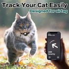 Reflective Breakaway Airtag Cat Collar With Holder   Bell