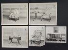 1930s Antique Sg Furniture Co Lot Catalog Photos 12pc Chairs Tables Desks Set
