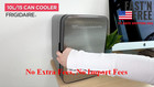 Frigidaire  15 Can 10 Liter Mini Personal Fridge Cooler  Stainless Steel Sale 