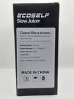 Ecoself Cold-press Slow Juicer