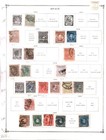 Collection   Spain Part A Scott Album Page  1852 1959  Cat  204 Mint   Used