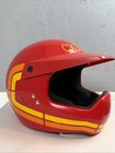 Vtg Nava Integralnava Mx Motocross Racing Helmet Italy Size 59 l Red No Shield