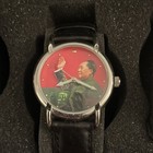 Vintage China Mao Zedong Souvenir Wristwatch Mechanical Waiving Fun 