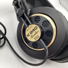 Vintage Akg K240 Monitor Headphones 600 Ohm Made In Austria Gold Ring Tested