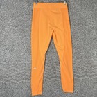 Alo Yoga Leggings Women   s Medium Orange High Waist Activewear Gym Workout
