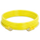 15ft Cat5e Patch Cord Yellow Cat 5e Ethernet Cable Rj45 Internet Nas Modem Cord