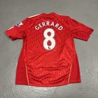 Liverpool 2011 12 Home Soccer Jersey   8 Gerrard  Size 2xl