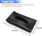 Car Visor Tissue Holder  Leather Car Mask Dispenser  Hanging Car Napkin Holder 