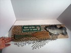 Vintage Rustic Wooden Fishing Wall Plaque Sign Boat Paddle Nautical Decor