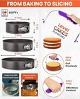 Cake Decorating Kit Turntable Pans Piping Fondant Baking Tools