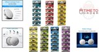 70 Pcs Assorted Alkaline Button Cell Batteries For Watches Toys Cameras