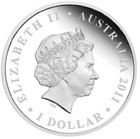 2011 Celebrate Australia Tasmanian Devil Wilderness 1oz Silver Proof Coin