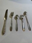 Vintage National Silver Co  Silverplate Lot Of 5 See Pictures
