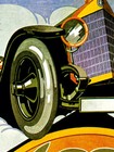 1917 Benz Motor Car Classic German Luxury Auto Poster - 16x24