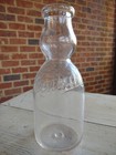 Vtg Central Dairy Quart Cream Top Milk Jefferson City Missouri Mo Bottle Early