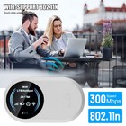 Unlocked 4g Lte Mobile Hotspot Pocket Router Sim Card Slot Lcd Screen Travel New